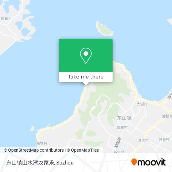 东山镇山水湾农家乐 map