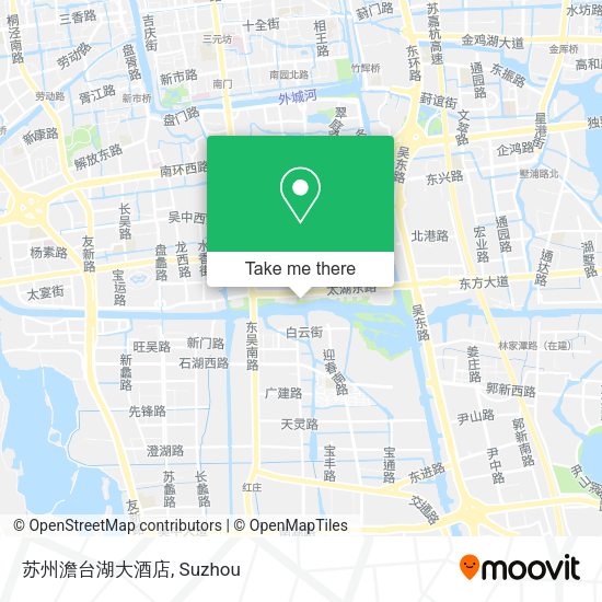 苏州澹台湖大酒店 map