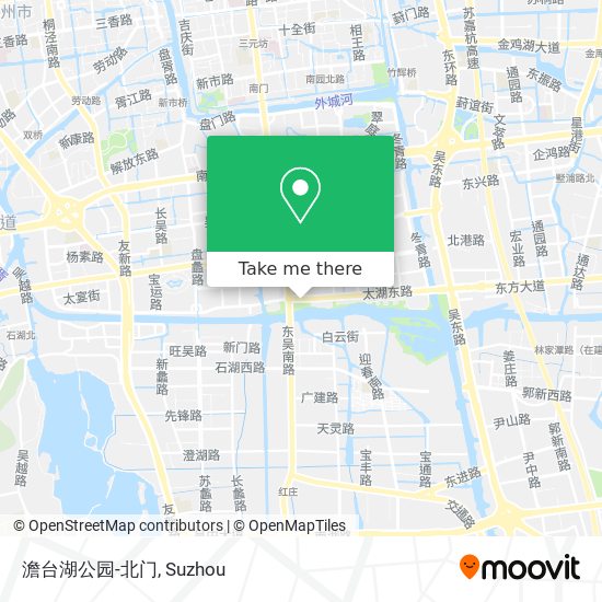 澹台湖公园-北门 map
