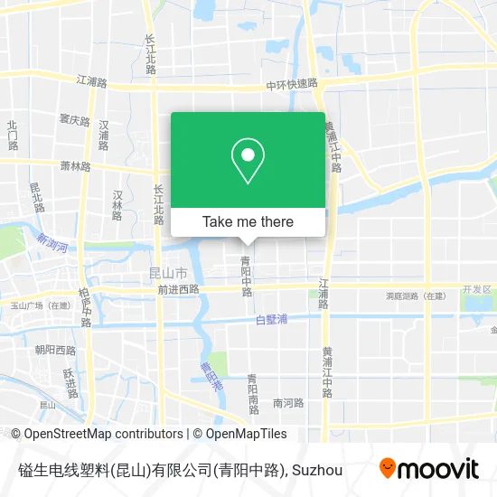镒生电线塑料(昆山)有限公司(青阳中路) map