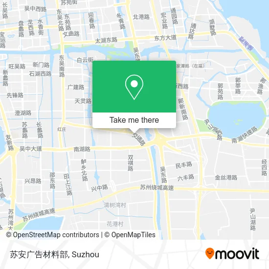 苏安广告材料部 map