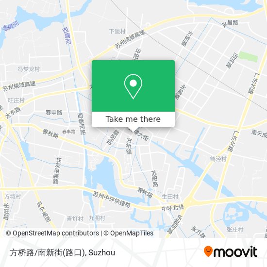 方桥路/南新街(路口) map