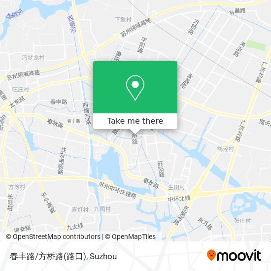 春丰路/方桥路(路口) map