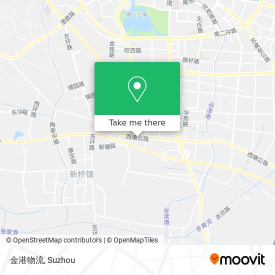 金港物流 map