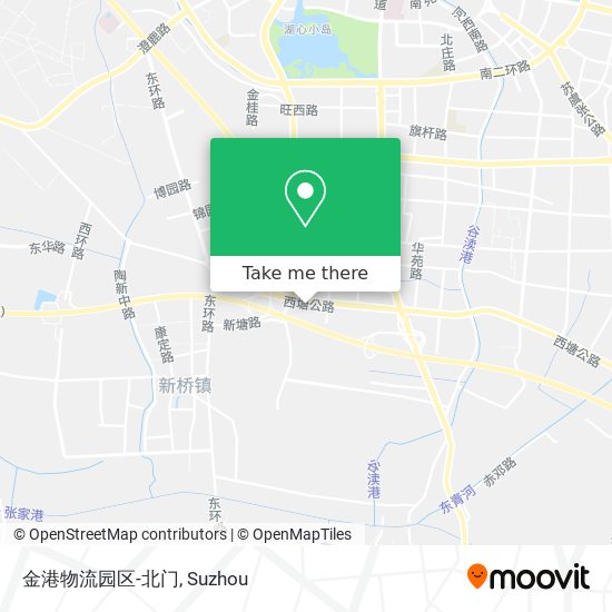 金港物流园区-北门 map