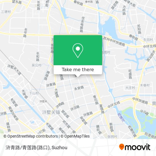 浒青路/青莲路(路口) map