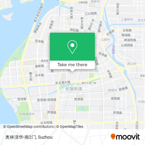 奥林清华-南2门 map