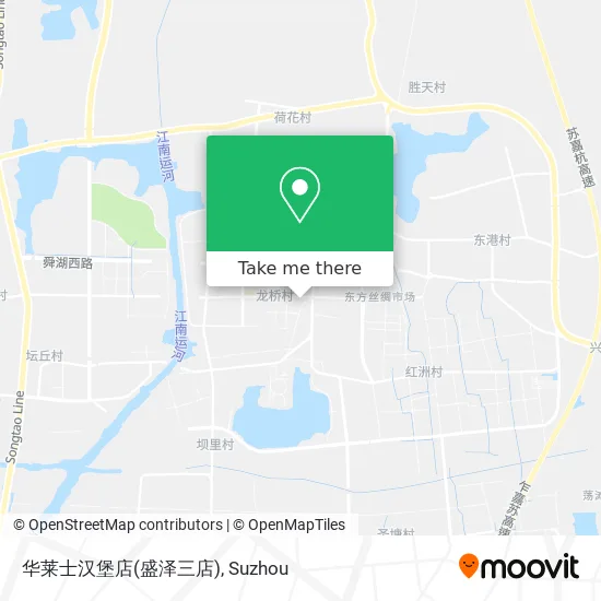 华莱士汉堡店(盛泽三店) map