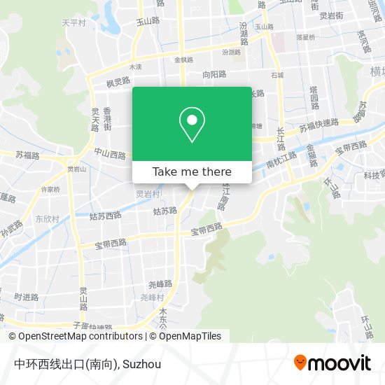 中环西线出口(南向) map