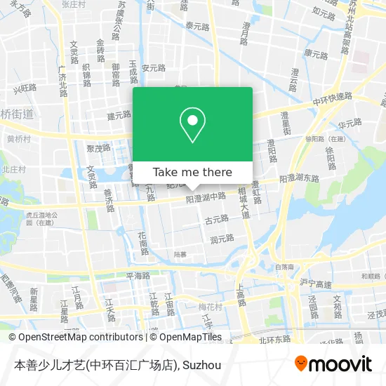 本善少儿才艺(中环百汇广场店) map