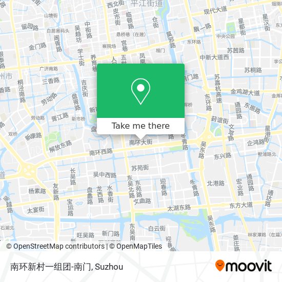 南环新村一组团-南门 map