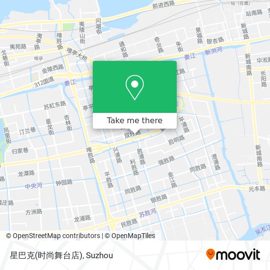 星巴克(时尚舞台店) map