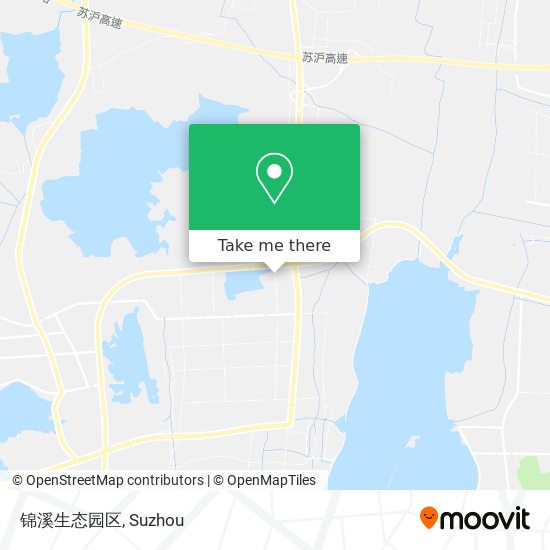 锦溪生态园区 map