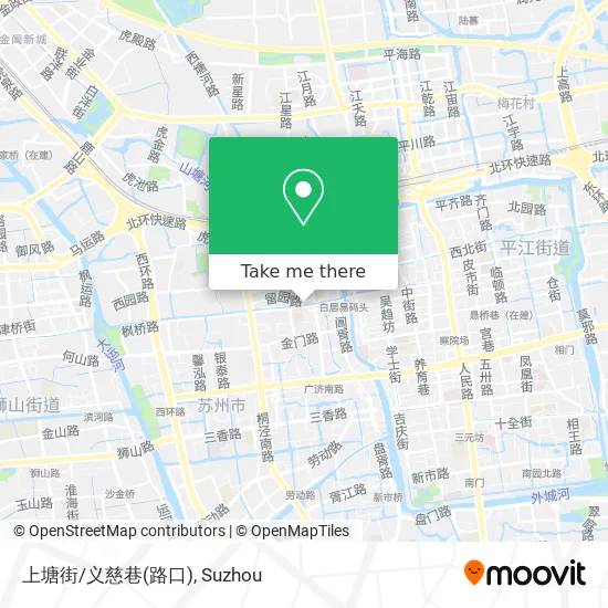 上塘街/义慈巷(路口) map