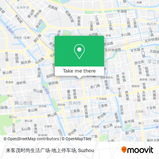 来客茂时尚生活广场-地上停车场 map