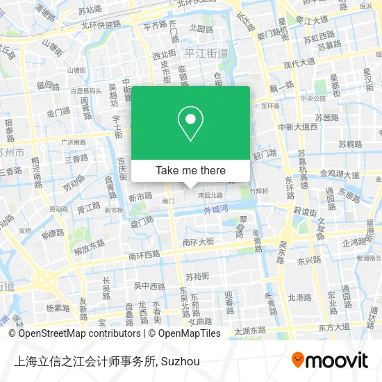 上海立信之江会计师事务所 map