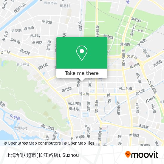 上海华联超市(长江路店) map