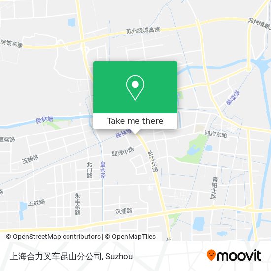 上海合力叉车昆山分公司 map