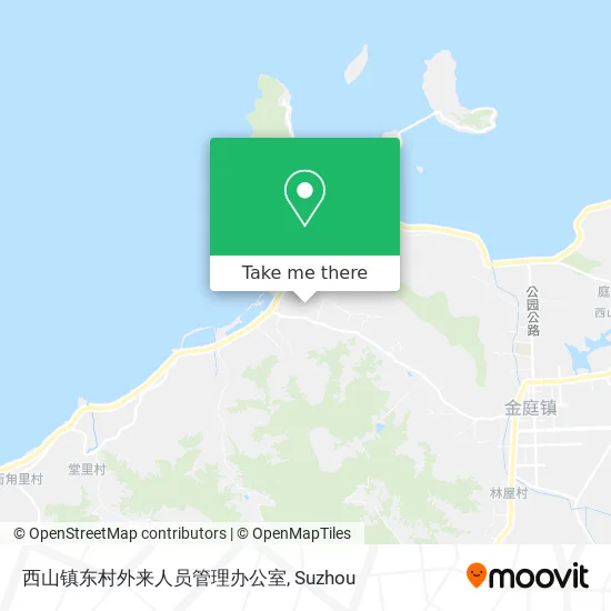 西山镇东村外来人员管理办公室 map