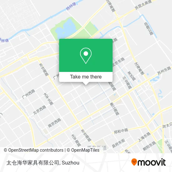 太仓海华家具有限公司 map