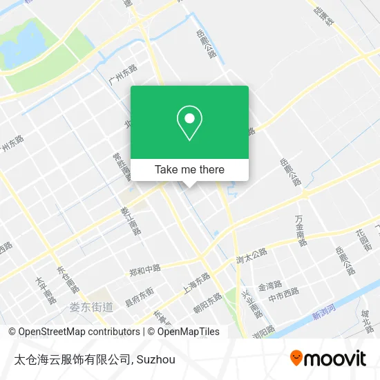 太仓海云服饰有限公司 map