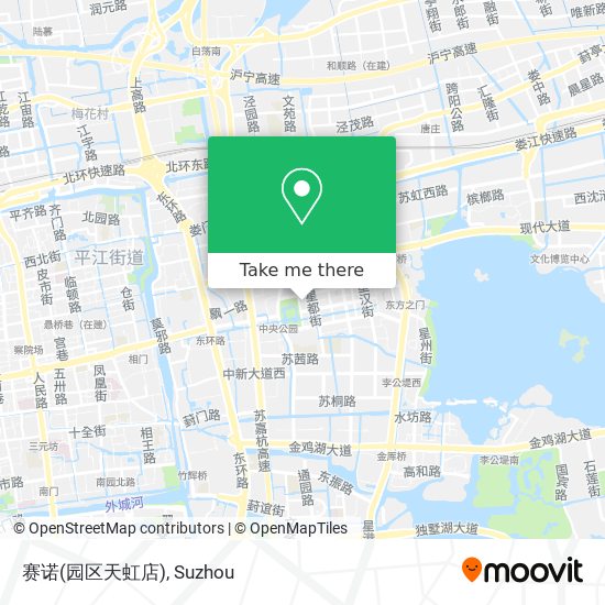 赛诺(园区天虹店) map