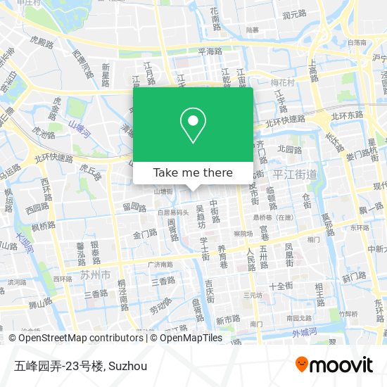 五峰园弄-23号楼 map