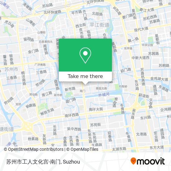 苏州市工人文化宫-南门 map