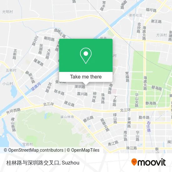 桂林路与深圳路交叉口 map