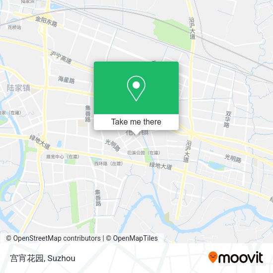 宫宵花园 map