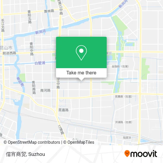 儒宵商贸 map
