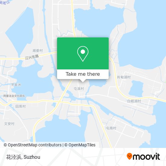 花泾浜 map