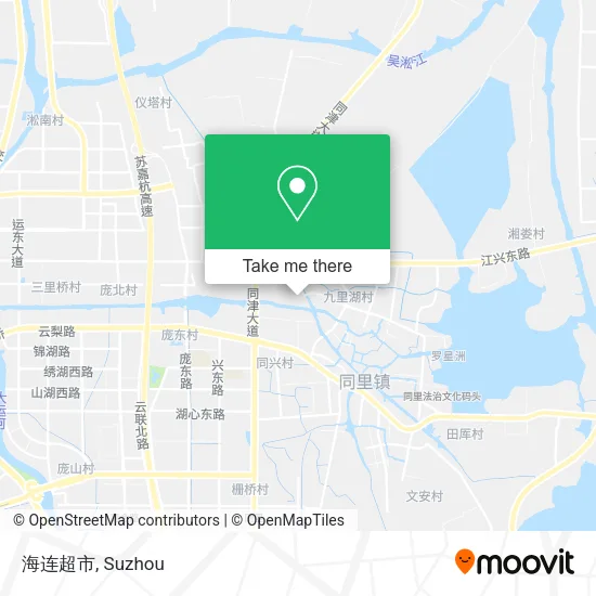 海连超市 map