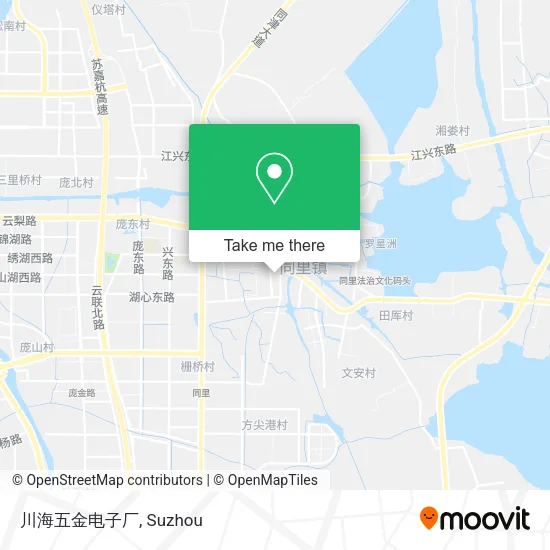 川海五金电子厂 map