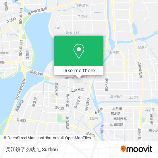 吴江饿了么站点 map