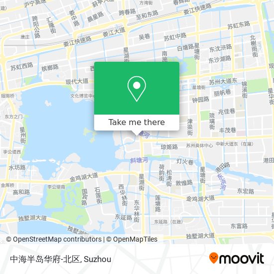 中海半岛华府-北区 map