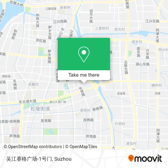 吴江赛格广场-1号门 map