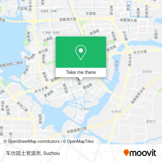 车坊国土资源所 map