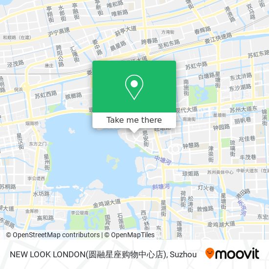 NEW LOOK LONDON(圆融星座购物中心店) map