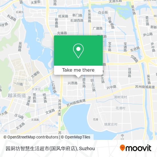 园厨坊智慧生活超市(国风华府店) map
