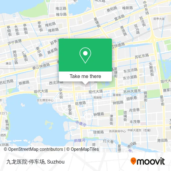 九龙医院-停车场 map