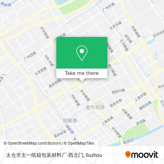太仓市太一纸箱包装材料厂-西北门 map