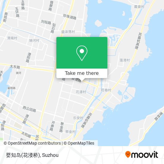 婴知岛(花溇桥) map