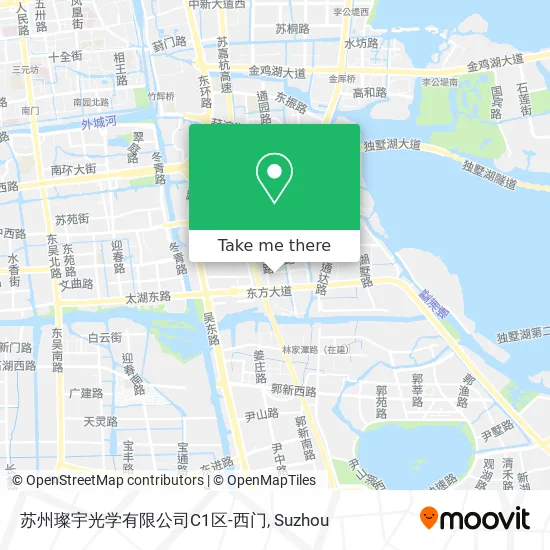 苏州璨宇光学有限公司C1区-西门 map