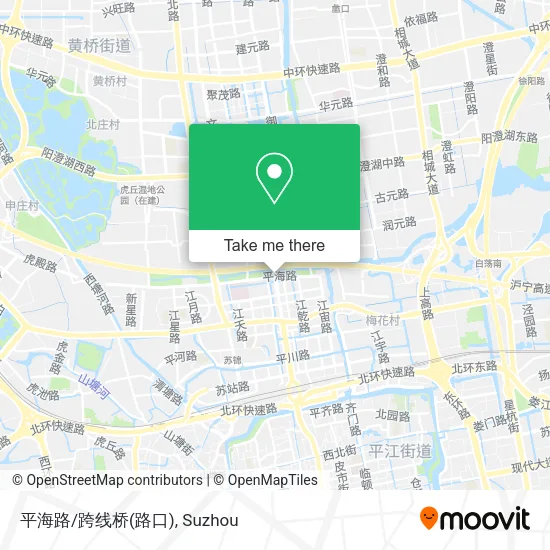 平海路/跨线桥(路口) map