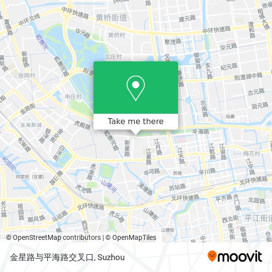金星路与平海路交叉口 map
