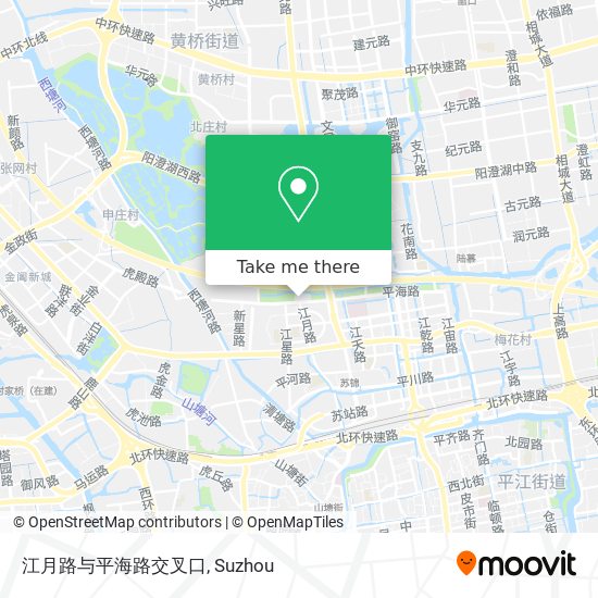 江月路与平海路交叉口 map