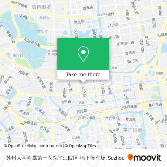苏州大学附属第一医院平江院区-地下停车场 map