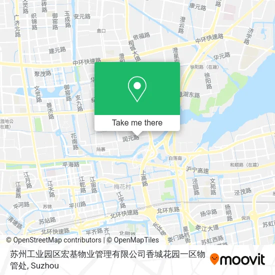 苏州工业园区宏基物业管理有限公司香城花园一区物管处 map