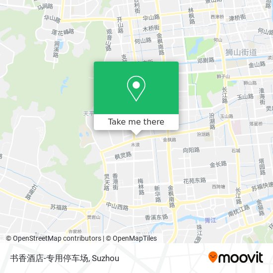 书香酒店-专用停车场 map